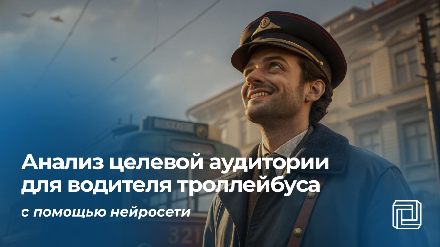 Анализ целевой аудитории водителя троллейбуса делает нейросеть