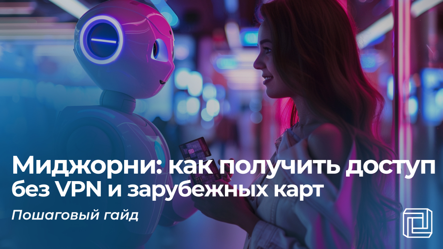 Миджорни: как получить доступ без VPN и зарубежных карт