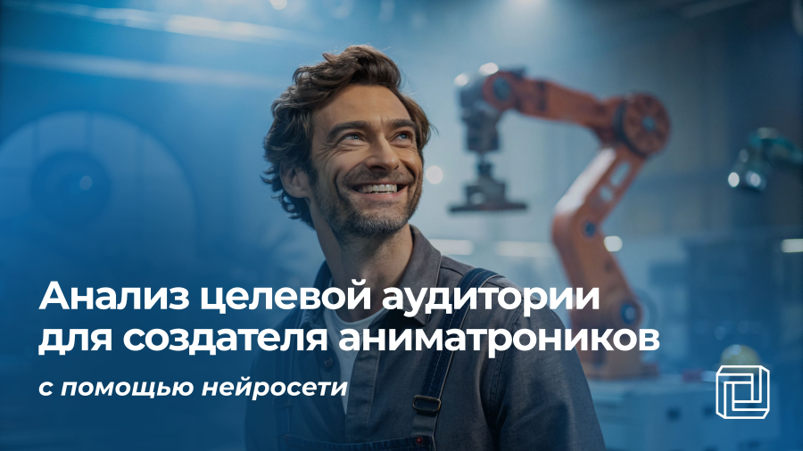 Анализ целевой аудитории создателя аниматроников делает нейросеть